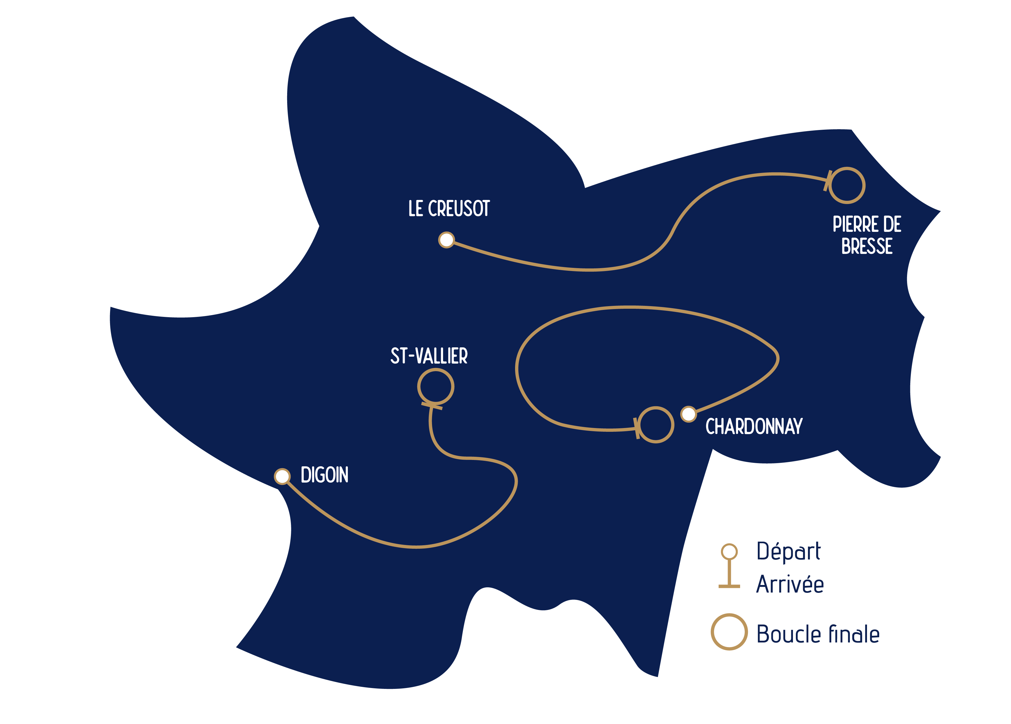 Carte du parcours 2026