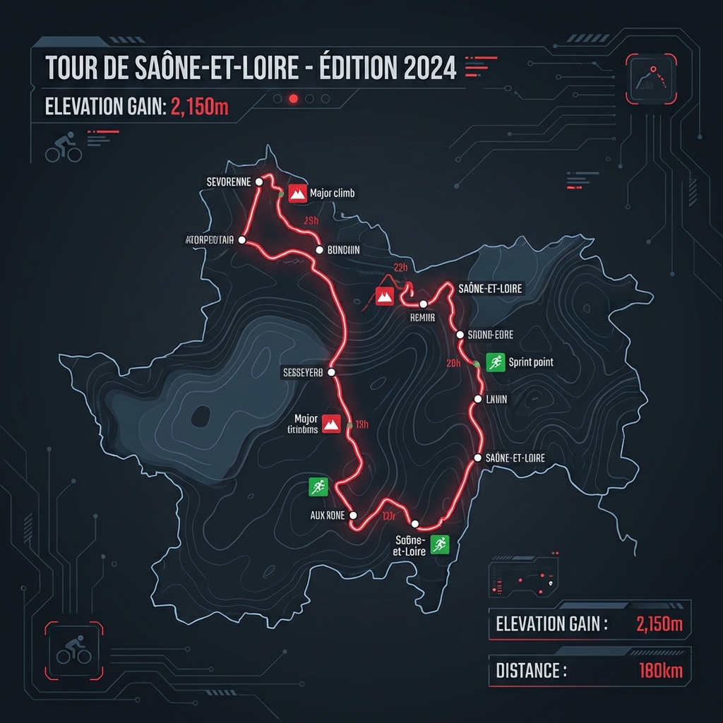 Carte du parcours 2026